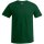T-Shirt Promodoro 180g/m² forest green inkl. Brust- und Rückenlogo gelb