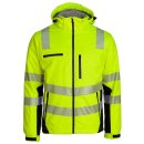 Warnschutz-Softshell Parka Prevent® Trendline Premium, inkl. Brust und Rückenlogo grün