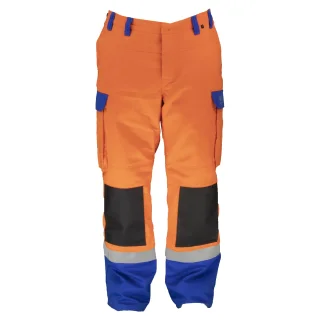 Bundhose Multinorm, Model RWE, Orange/Blau