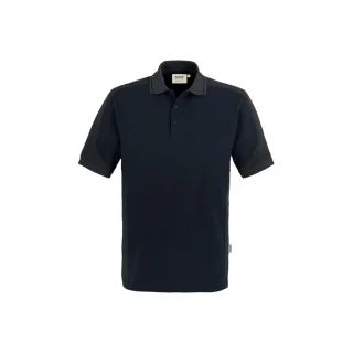 Hakro Poloshirt Model 839, zweifarbig tinte-anthrazit