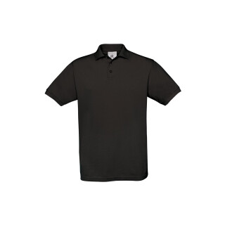 Polo-Shirt B & C, Model Safran, 100 % BW, ca. 180 g/qm heather grey Gr. 4XL