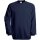 Sweat Shirt B &amp; C, marineblau, inkl. Brust und R&uuml;ckenlogo in gelb