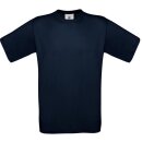 T-Shirt B & C, marineblau, inkl. Brust und...