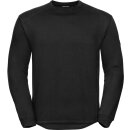 Sweatshirt Russel Set in, schwarz, inkl Brustlogo...