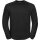 Sweatshirt Russel Set in, schwarz, inkl Brustlogo 1-farbig gr&uuml;n 10 cm