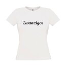 Damen T-Shirt, inkl. zwanziger Logo