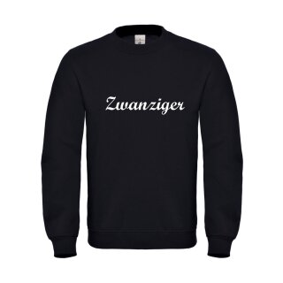Damen Sweatshirt, inkl. zwanziger Logo