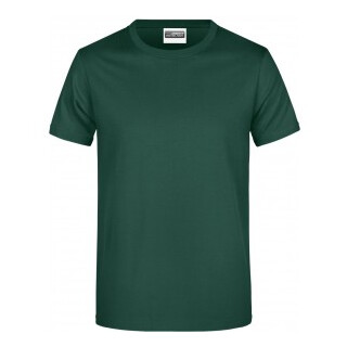 T-Shirt J&N, Rundhals, schwarz, 150 gr. - 100% Baumwolle, Gr. 5XL